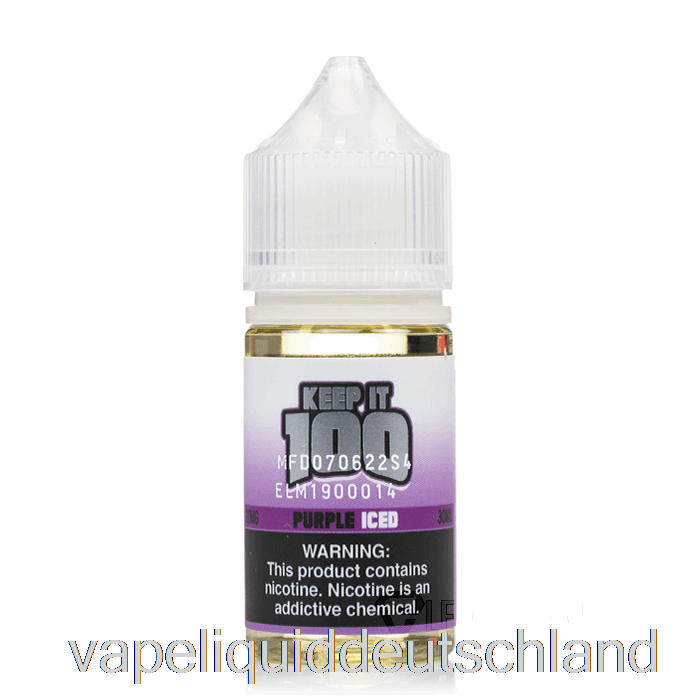 Lila Eisgekühlt – 100 Salze Aufbewahren – 30 Ml 50 Mg Vape-Flüssigkeit